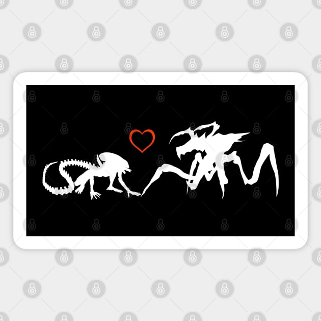 Bug Love Magnet by CCDesign